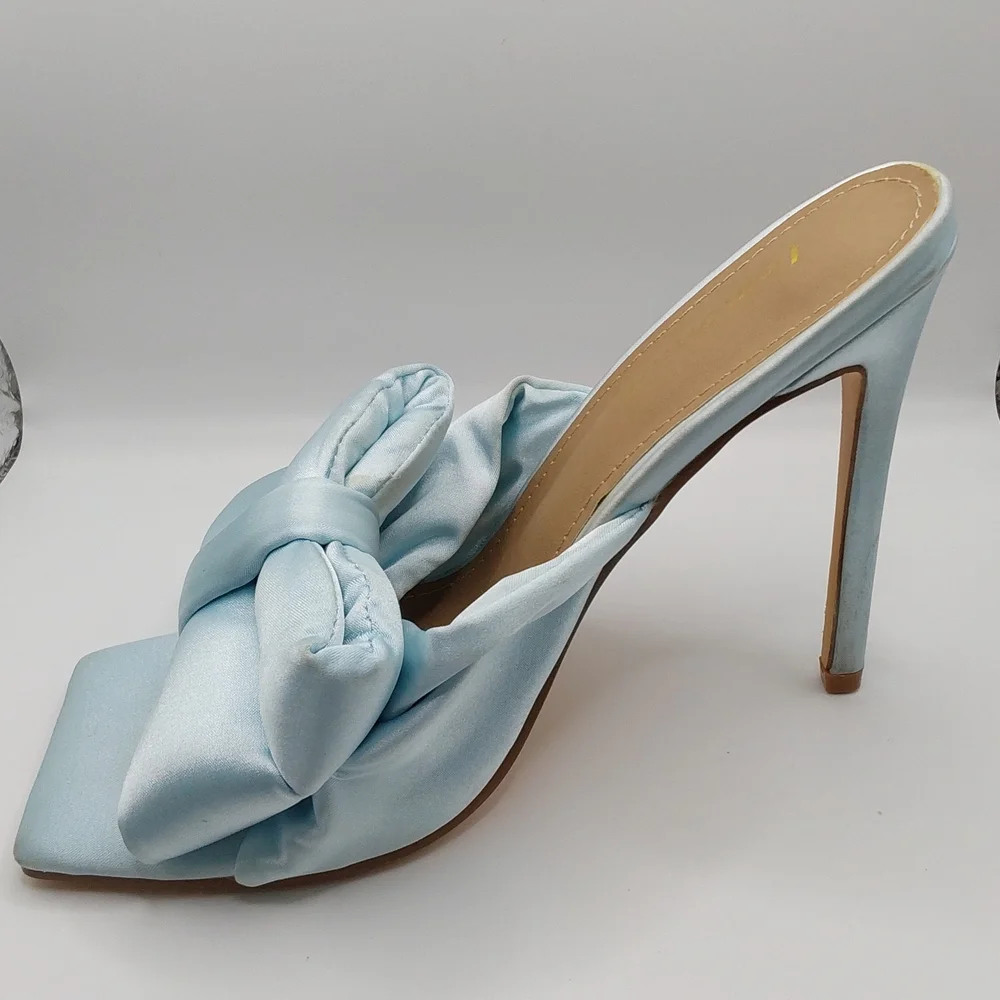 Lemonade brand satin sandles - Picture 3 of 5